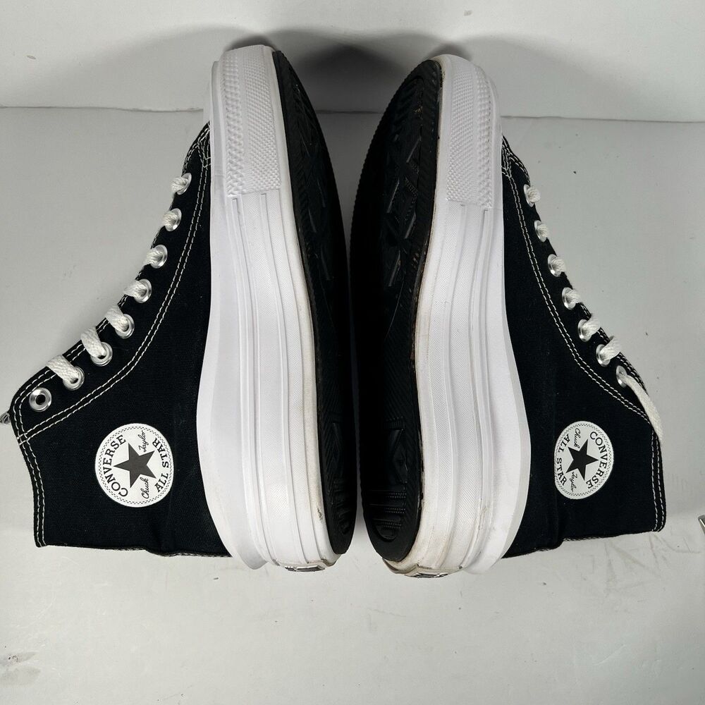 Converse Chuck Taylor All Star Move High Top Platform Canvas Shoes Women's 6 - Picture 5 of 8